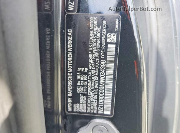 WZ1DB0C09MW034398 2021 TOYOTA GR Black Вид підкапотного простору