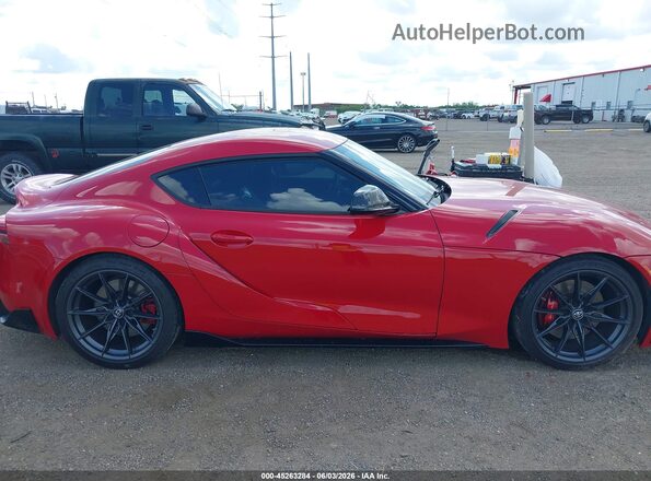 WZ1DB0G09TW071959 2026 TOYOTA GR SUPRA Red უკანა სალონის ხედი