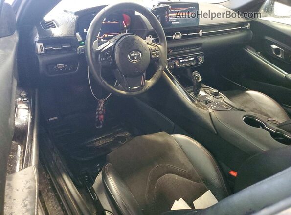 WZ1DB2C02MW044315 2021 TOYOTA GR White Dashboard view