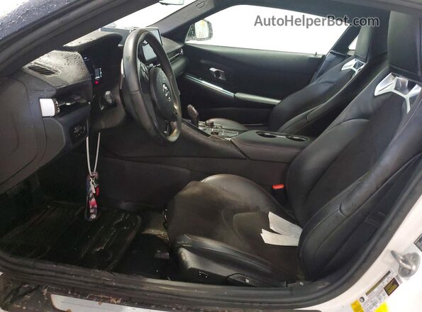 WZ1DB2C02MW044315 2021 TOYOTA GR White Front interior view