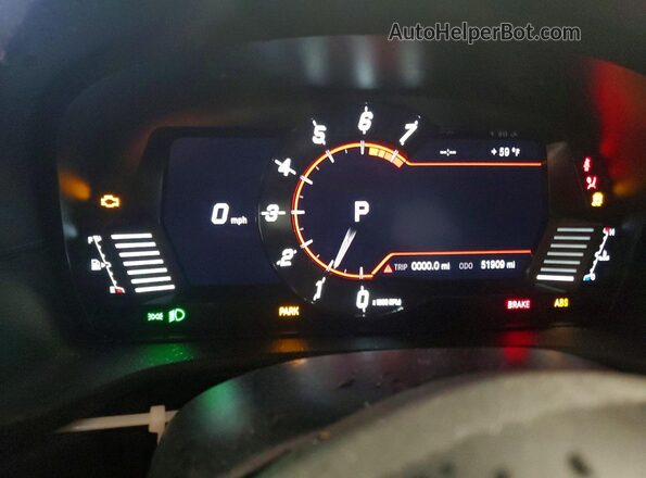 WZ1DB2C02MW044315 2021 TOYOTA GR White Instrument cluster view