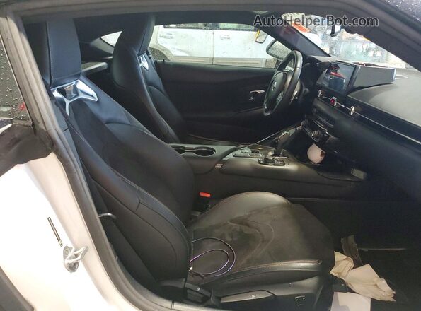 WZ1DB2C02MW044315 2021 TOYOTA GR White Rear seats view