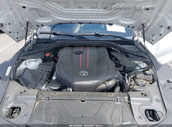 WZ1DB4C02LW025595 2020 TOYOTA GR SUPRA White Widok z tyłu