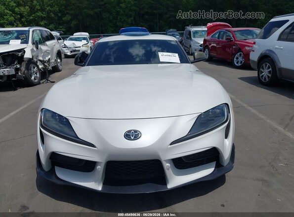 WZ1DB4C02LW025595 2020 TOYOTA GR SUPRA White Widok zestawu wskaźników