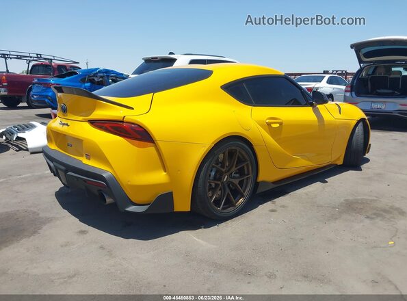 WZ1DB4C06LW028001 2020 TOYOTA GR SUPRA Yellow Հետևի աջ
