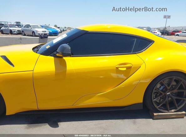 WZ1DB4C06LW028001 2020 TOYOTA GR SUPRA Yellow Սալոնի 360 աստիճան տեսք