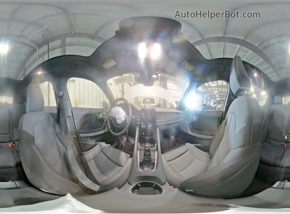 YSMED3KA0PL121853 2023 POLESTAR 2 Белый Вид наклейки с VIN-кодом