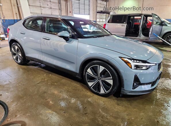 YSMED3KA2PL156653 2023 POLESTAR 2 Gray Առջևի աջ