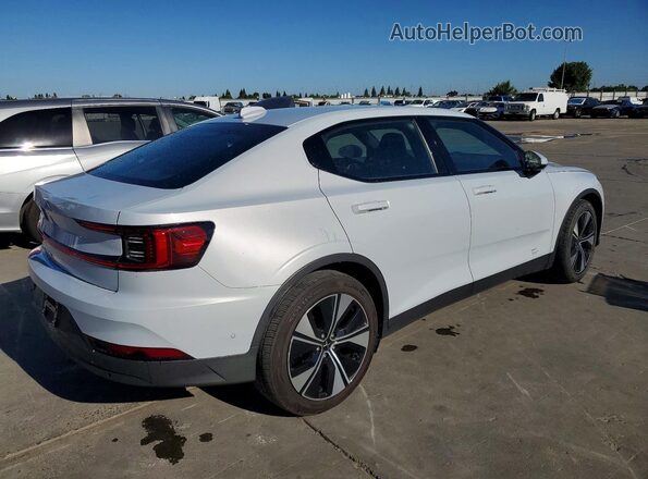 YSMED3KA3PL148495 2023 POLESTAR 2 Серебряный Задняя правая четверть