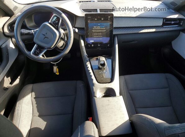 YSMED3KA3PL148495 2023 POLESTAR 2 Серебряный Вид панели приборов