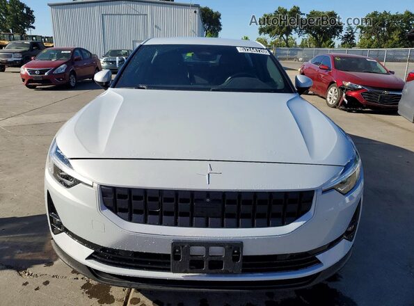 YSMED3KA3PL148495 2023 POLESTAR 2 Серебряный Вид спереди