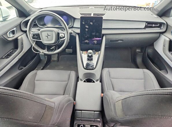 YSMED3KA3PL150229 2023 POLESTAR 2 White Առջևի վահանակի տեսք