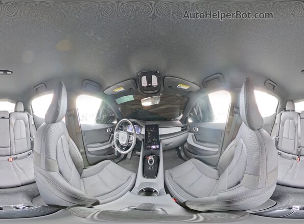 YSMED3KA3PL150229 2023 POLESTAR 2 White VIN կոդի պիտակի տեսք