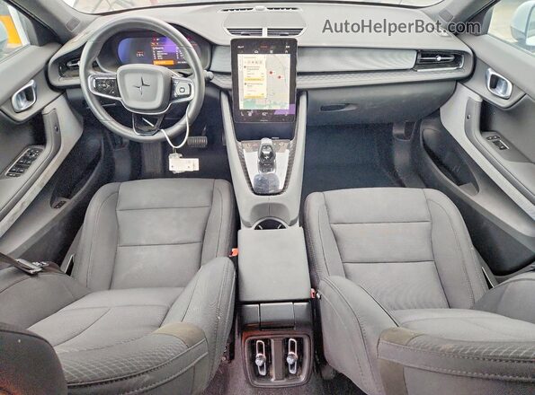 YSMED3KA6PL135482 2023 POLESTAR 2 Gray წინა პანელის ხედი