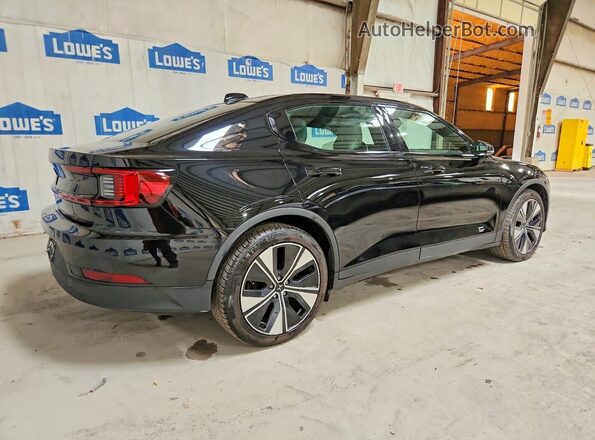 YSMED3KA8PL114200 2023 POLESTAR 2 Черный Задняя правая четверть