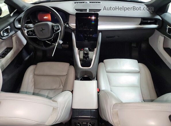 YSMED3KA8PL114200 2023 POLESTAR 2 Черный Вид панели приборов