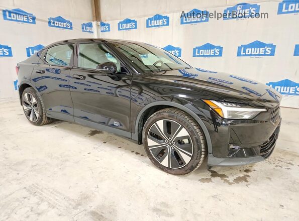 YSMED3KA8PL114200 2023 POLESTAR 2 Черный Передняя правая четверть