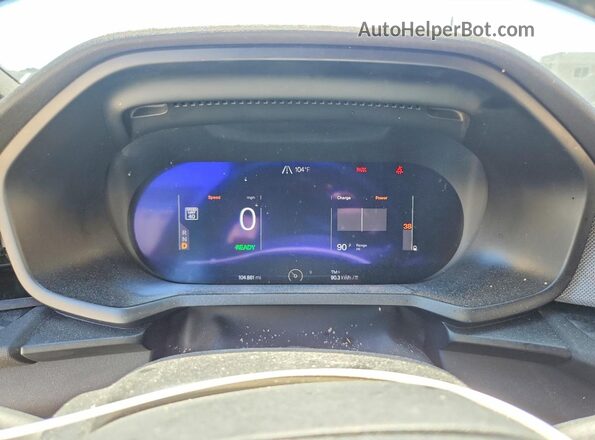 YSMED3KA8PL144314 2023 POLESTAR 2 Silver Vista del cuadro de instrumentos
