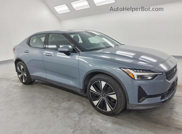 YSMEG3KA0PL124744 2023 POLESTAR 2 Gray წინა მარჯვენა