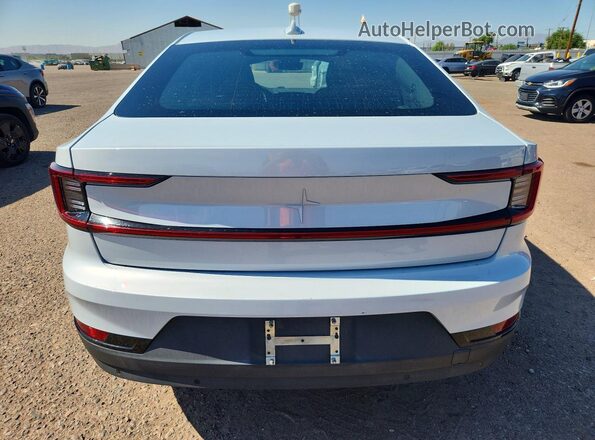 YSMEG3KA0PL137297 2023 POLESTAR 2 White Հետևի տեսք