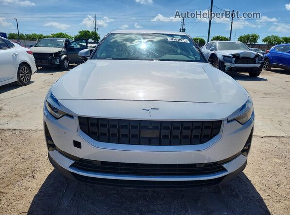 YSMEG3KA1PL125546 2023 POLESTAR 2 Silver Front view