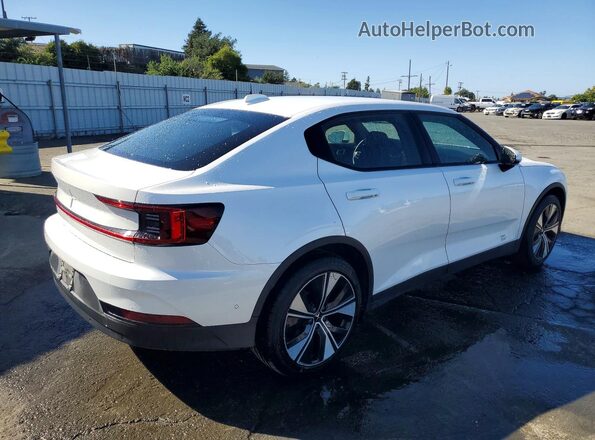 YSMEG3KA1PL147465 2023 POLESTAR 2 White უკანა მარჯვენა