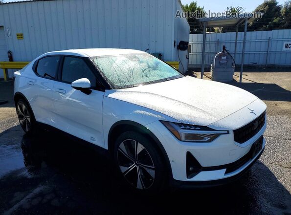 YSMEG3KA1PL147465 2023 POLESTAR 2 White წინა მარჯვენა