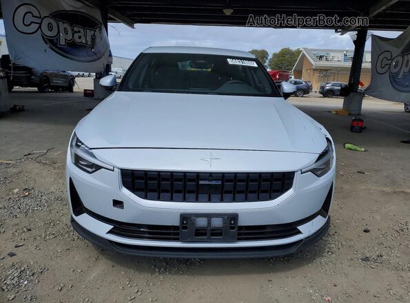 YSMEG3KA1PL152827 2023 POLESTAR 2 Silver Widok z przodu