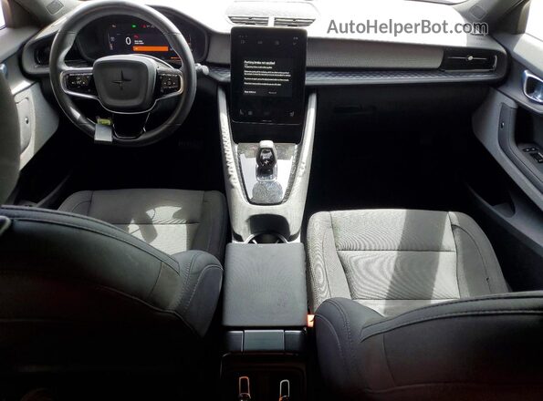 YSMEG3KA1PL152827 2023 POLESTAR 2 Silver Widok deski rozdzielczej