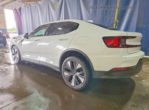 YSMEG3KA2PL160533 2023 POLESTAR 2 Белый Задняя левая четверть