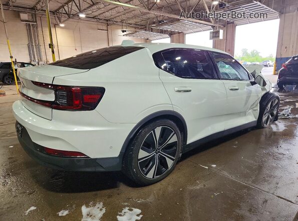YSMEG3KA2PL160533 2023 POLESTAR 2 Белый Задняя правая четверть