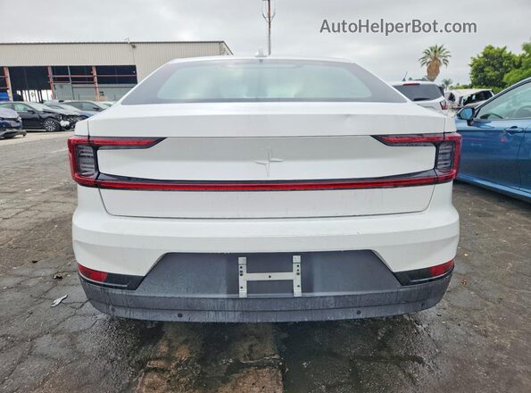 YSMEG3KA3PL141375 2023 POLESTAR 2 White Հետևի տեսք