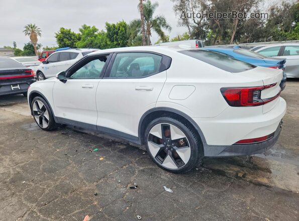 YSMEG3KA3PL141375 2023 POLESTAR 2 White Հետևի ձախ