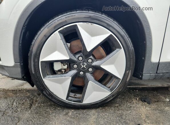 YSMEG3KA3PL141375 2023 POLESTAR 2 White VIN կոդի պիտակի տեսք