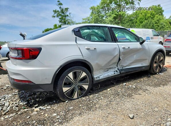 YSMEG3KA5PL149588 2023 POLESTAR 2 Серебряный Задняя правая четверть