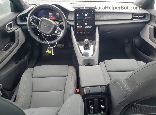 YSMEG3KA6PL130385 2023 POLESTAR 2 Black Dashboard view