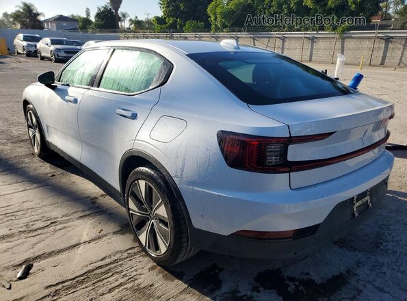 YSMEG3KA7PL162794 2023 POLESTAR 2 White უკანა მარცხენა