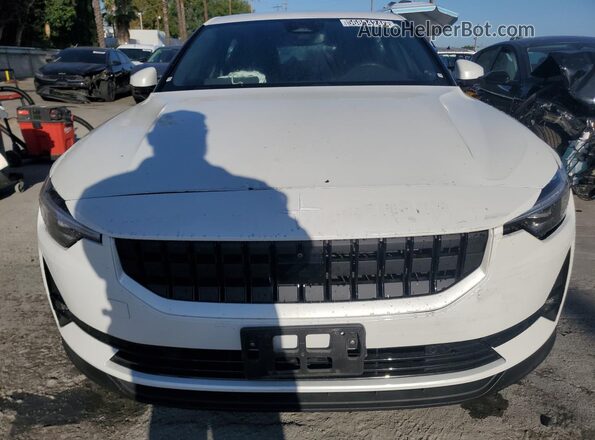 YSMEG3KA7PL162794 2023 POLESTAR 2 White VIN კოდის სტიკერის ხედი