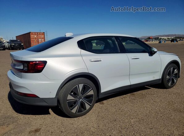 YSMEG3KAXPL145875 2023 POLESTAR 2 Серебряный Задняя правая четверть