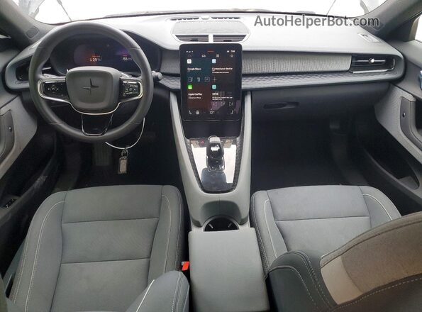 YSMET3KA6PL134416 2023 POLESTAR 2 Black Dashboard view