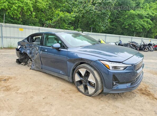 YSMFD3KA3RL233473 2024 POLESTAR 2 Blue Передня права чверть