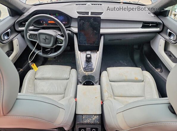 YSMFD3KA3RL233473 2024 POLESTAR 2 Blue Вид панелі приладів