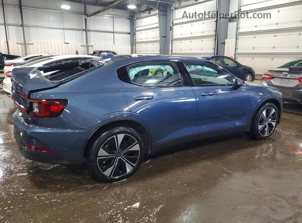 YSMFD3KA5RL217131 2024 POLESTAR 2 Синий Задняя правая четверть