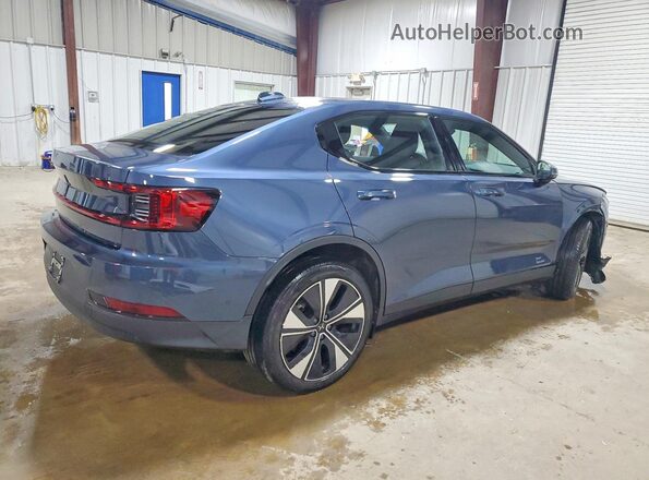 YSMFD3KA6RL225545 2024 POLESTAR 2 Blue Задня права чверть