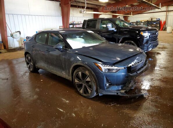 YSMFD3KA7RL223920 2024 POLESTAR 2 Синий Передняя правая четверть