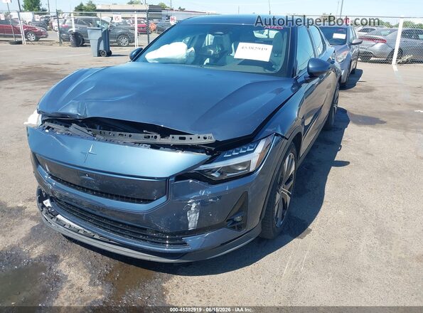 YSMFE3KA2RL231484 2024 POLESTAR 2 Синий Передняя левая четверть
