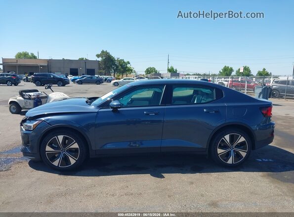 YSMFE3KA2RL231484 2024 POLESTAR 2 Синий Панорамный вид салона 360°