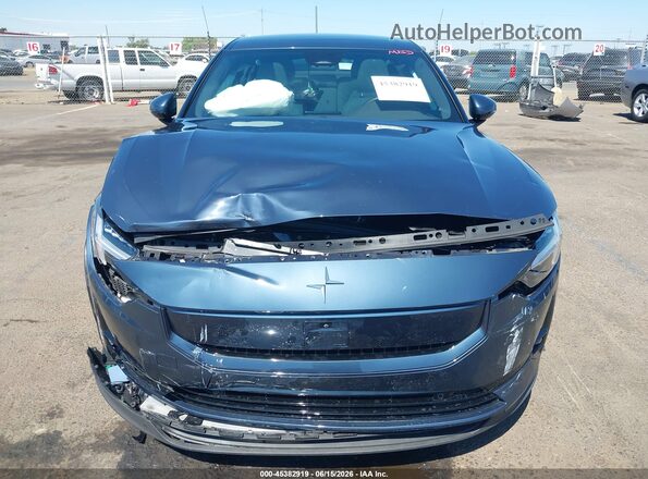 YSMFE3KA2RL231484 2024 POLESTAR 2 Синий Вид щитка приборов