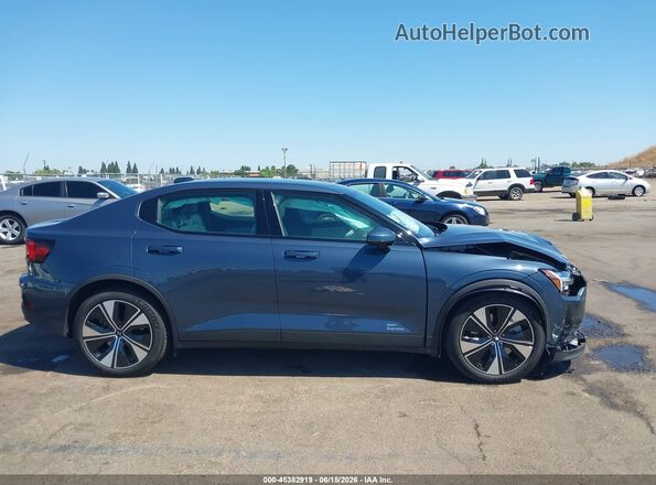 YSMFE3KA2RL231484 2024 POLESTAR 2 Синий Вид задней части салона