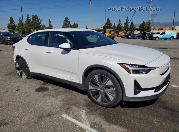 YSMFE3KA5RL236811 2024 POLESTAR 2 White Передня права чверть